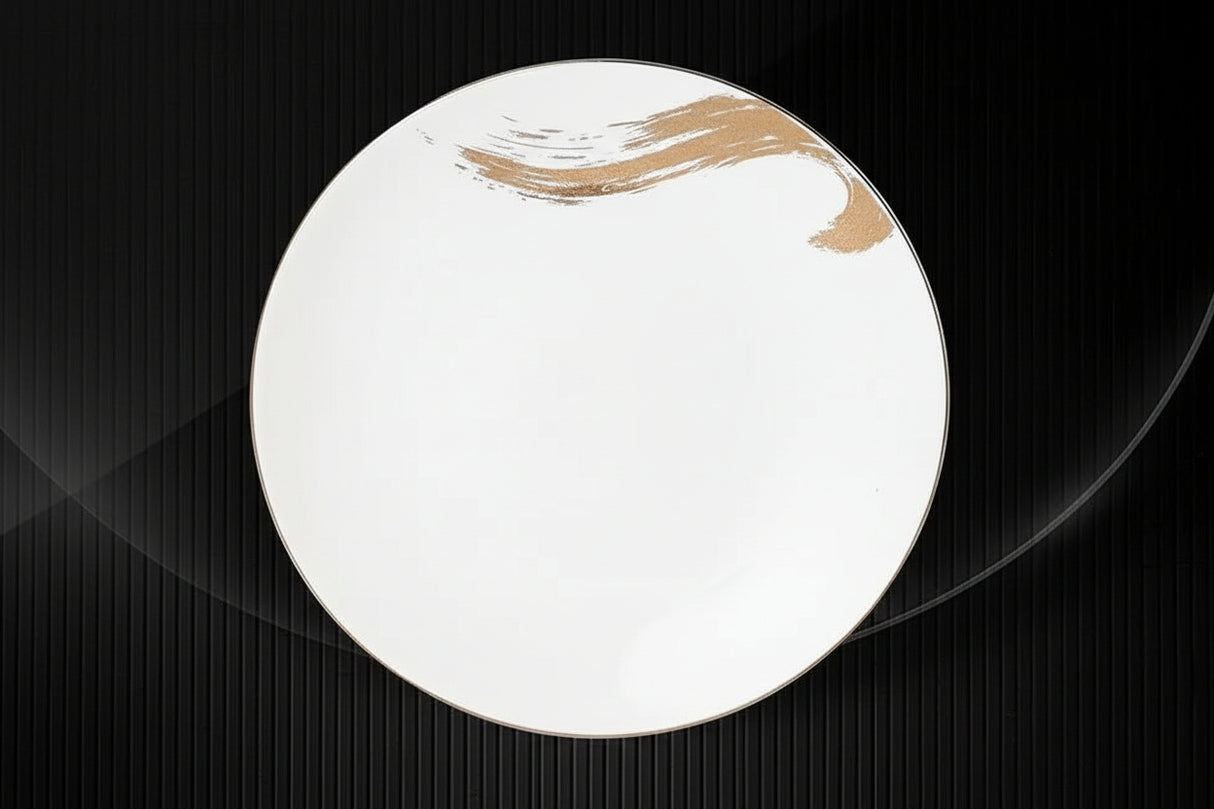 SANJIANG 8‘’ Golden paint plate- plate