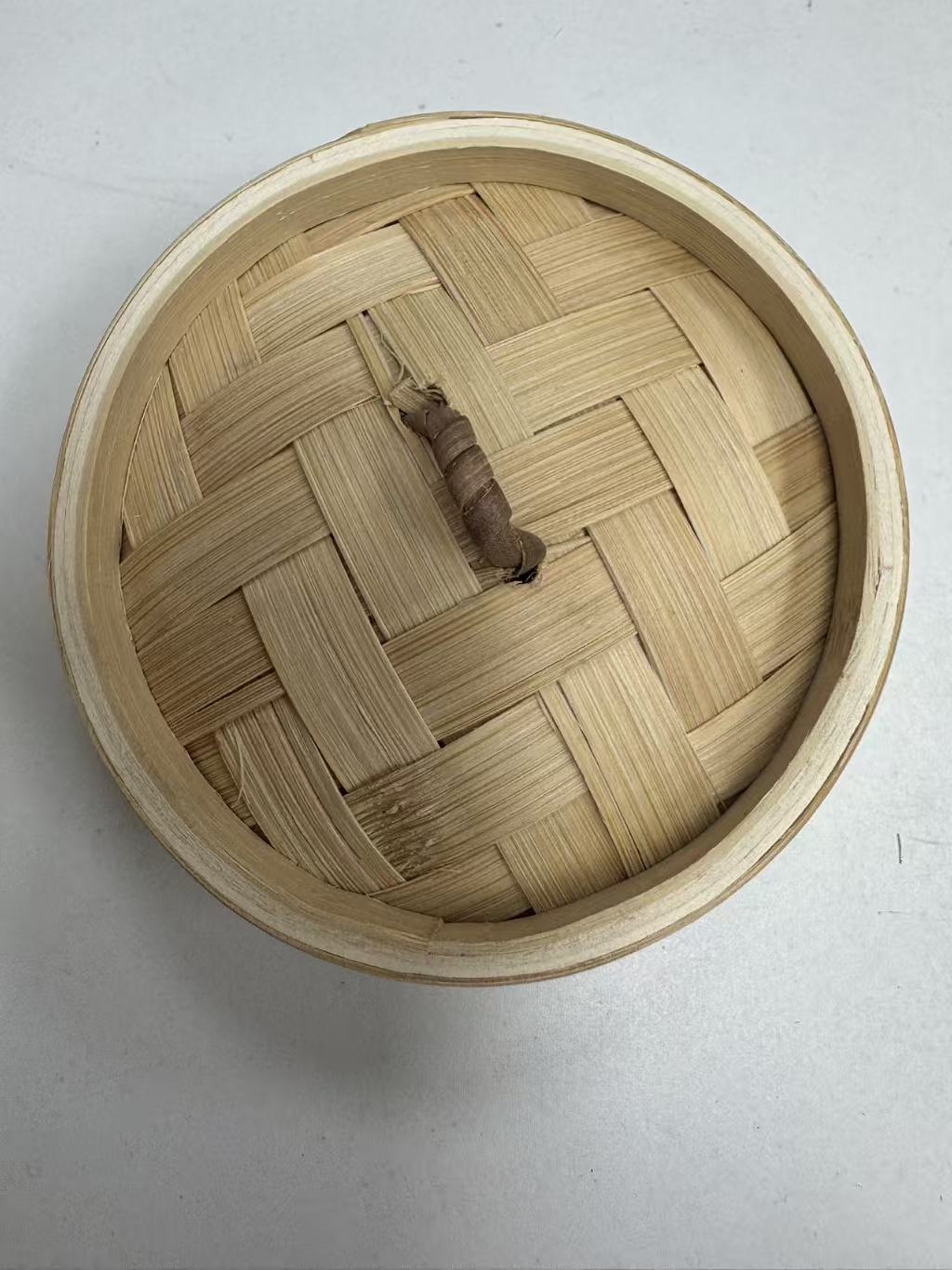 Naizhigu Bamboo Steamer -Dumpling Steamer-Steamer lid- multiple sizes
多尺寸竹蒸笼带不锈钢环