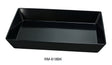 Yanco Rome-Black 17 3/4" X 11 3/4" X 2 1/2" Rectangular Tray Black