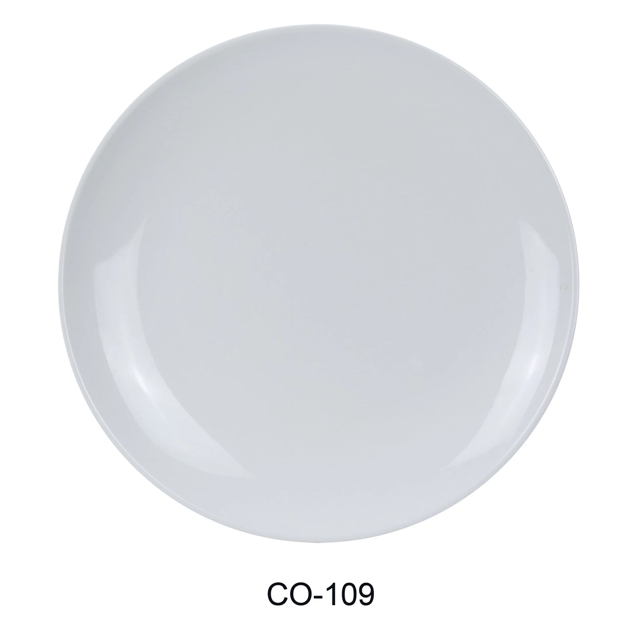 24 Pack Yanco Coupe Pattern 9" Round Plate