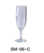 Yanco Stemware 6 Oz Champagne 2 3/4" X 7 1/2"