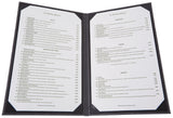 Two-View Menu Cover