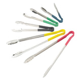 Heat Resistant Heavy-Duty Utility Tongs with Polypropylene Handle