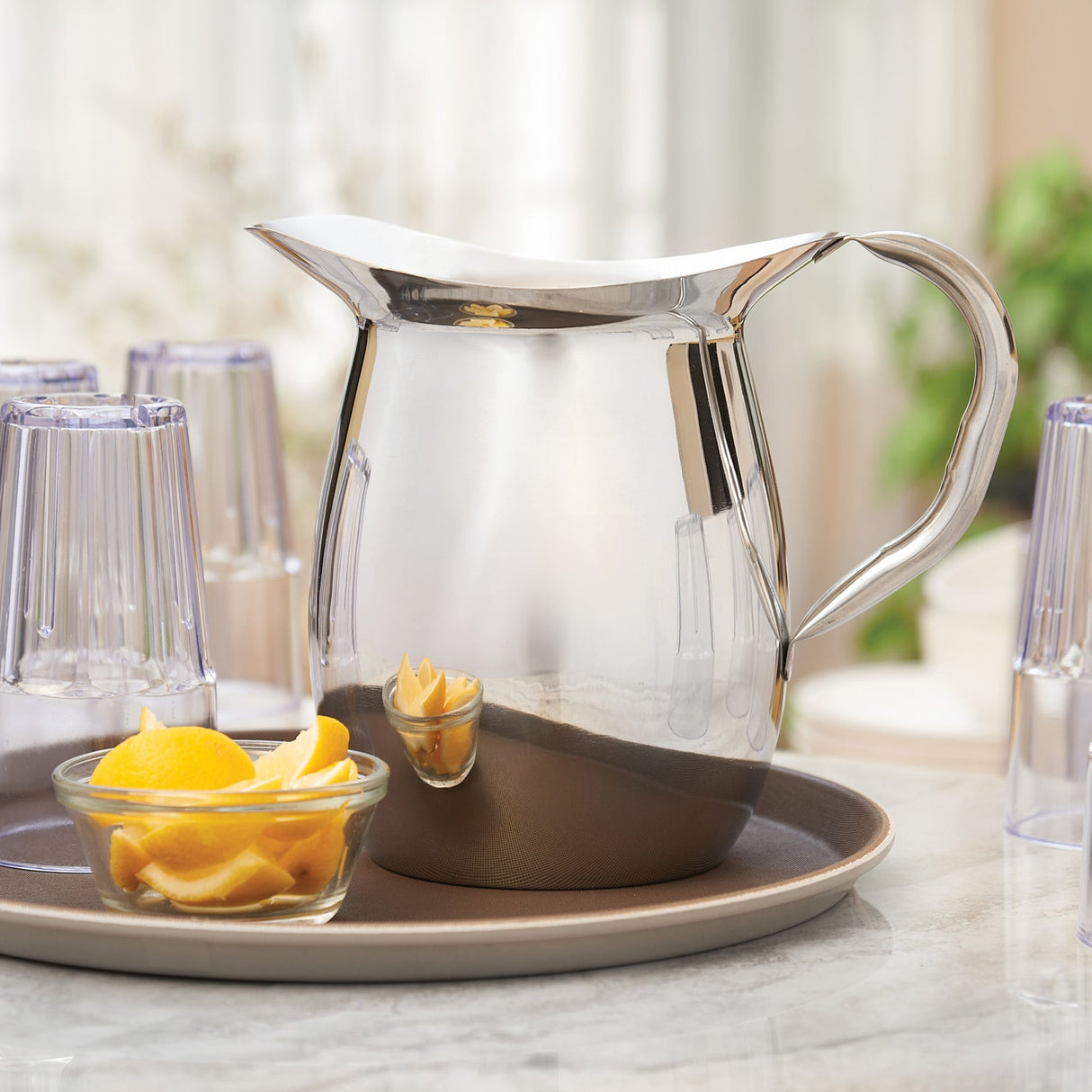 3 Qt S/S Bell Pitcher