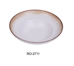 Yanco Rockeye - 2  11" X 3" Deep Mediterranean Bowl 32 Oz 