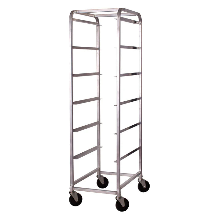 6-Tier Aluminum Bus Box Cart | High-Capacity, Durable & NSF Listed