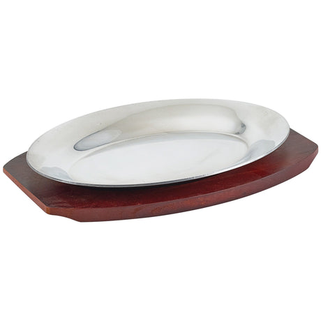 Wooden Underliner for Aluminum Sizzle Platter