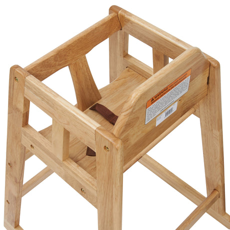 Wooden High Chair, Assembled