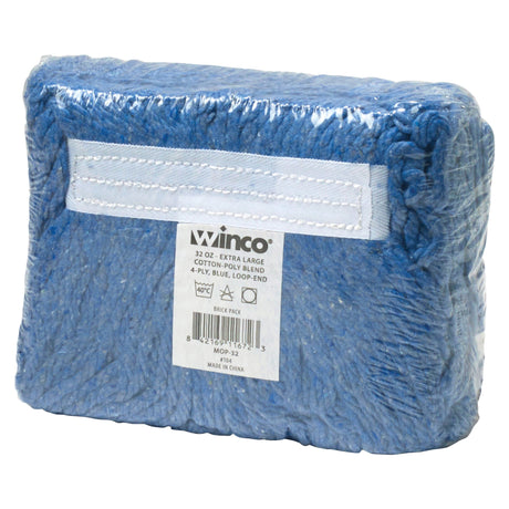 Premium Cotton-Poly Blend Looped End Wet Mop Head