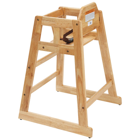 Wooden High Chair, Assembled