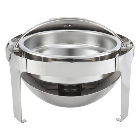 Madison Collection 6 Quart Round Roll-Top Chafer, Heavyweight