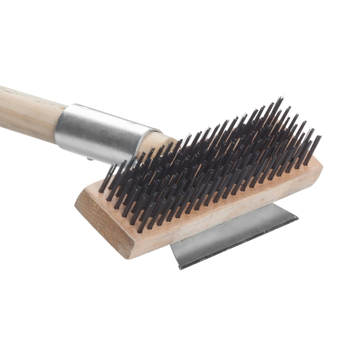 Pizza Oven Wire Brush with Metal Scraper
