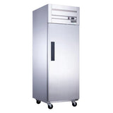 Dukers  D28AF Commercial Single Door Top Mount Freezer in Stainless Steel (Free Shipping) (Add to cart for discount)