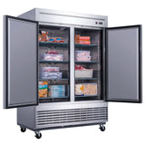 Dukers  D55F 2-Door Commercial Freezer in Stainless Steel (Free Shipping) (Add to cart for discount)