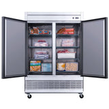 Dukers  D55F 2-Door Commercial Freezer in Stainless Steel (Free Shipping) (Add to cart for discount)