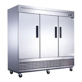 Dukers  D83F 3-Door Commercial Freezer in Stainless Steel (Free Shipping) (Add to cart for discount)