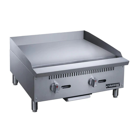 Dukers  DCGM24 24 in. W Griddle with 2 Burners (Free Shipping) (Add to cart for discount)
