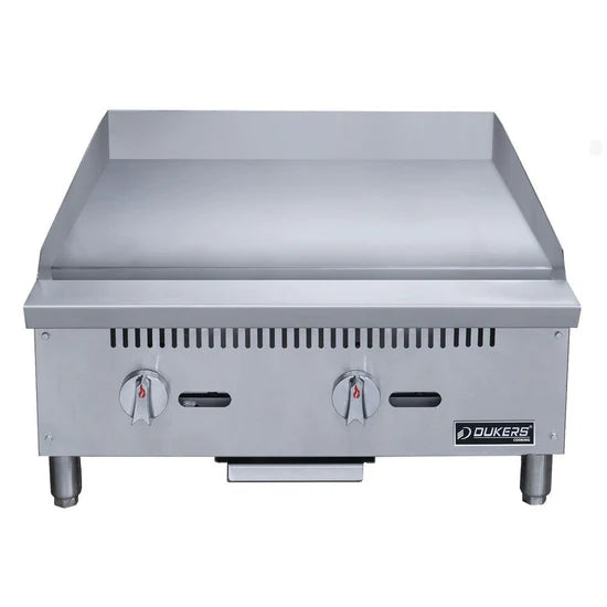 Dukers  DCGM24 24 in. W Griddle with 2 Burners (Free Shipping) (Add to cart for discount)