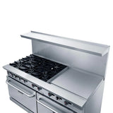 Dukers  DCR60-6B24GM 60" Gas Range with Six (6) Open Burners & 24" Griddle (Free Shipping) (Add to cart for discount)