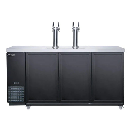 Dukers  DKB72-M3 Dual Tap Kegerator Beer Dispenser (Free Shipping) (Add to cart for discount)