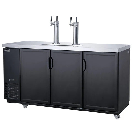 Dukers  DKB72-M3 Dual Tap Kegerator Beer Dispenser (Free Shipping) (Add to cart for discount)