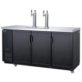 Dukers  DKB72-M3 Dual Tap Kegerator Beer Dispenser (Free Shipping) (Add to cart for discount)