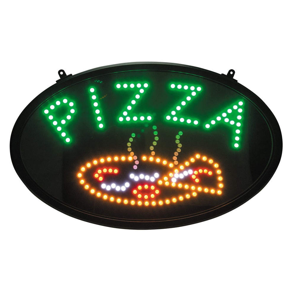 LED-11 - LED Sign, "Pizza", 3 Pattern, Dust Cover｜LED-11 - “PIZZA” LED 牌