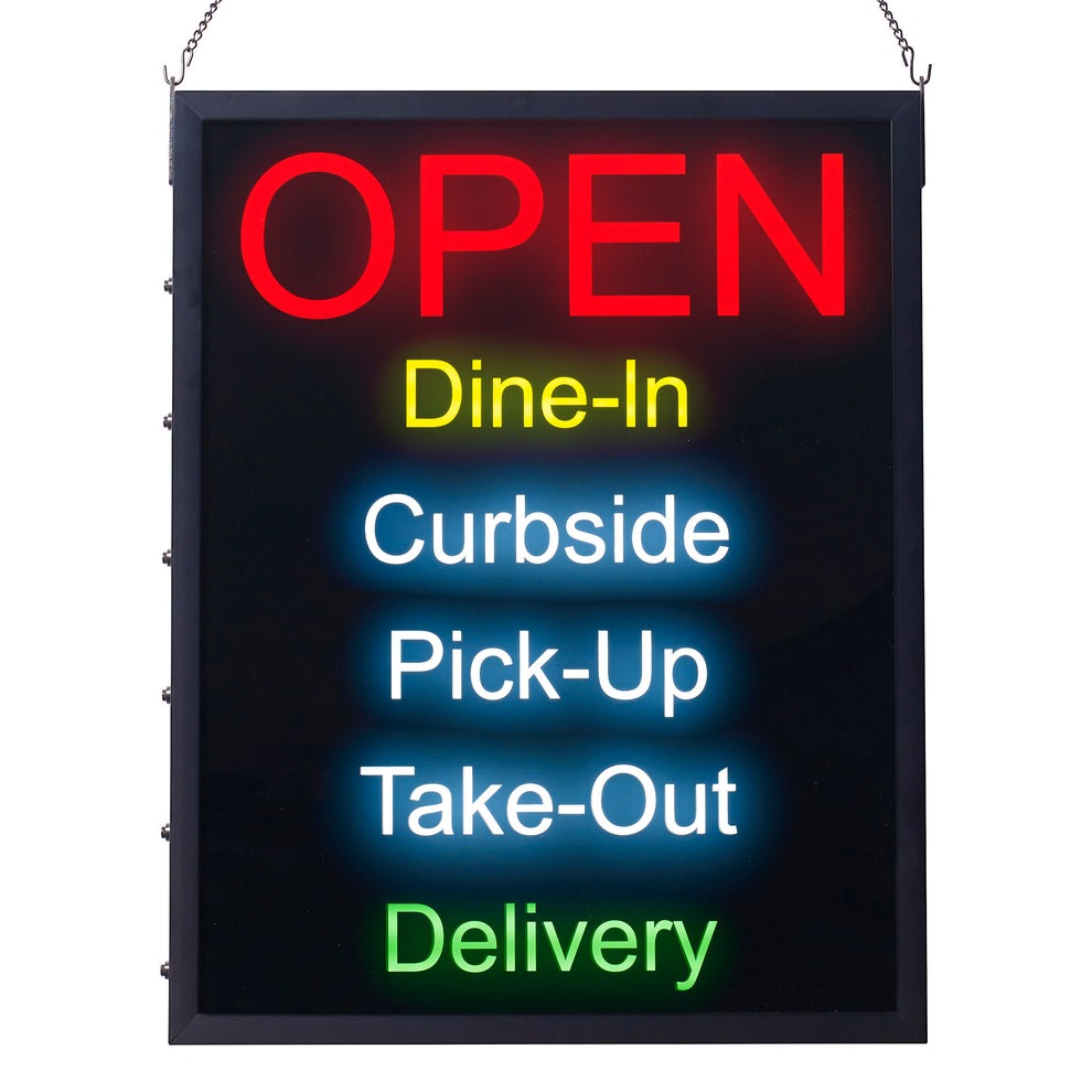 All-in-One "OPEN" LED Sign ｜一体式“OPEN”LED牌