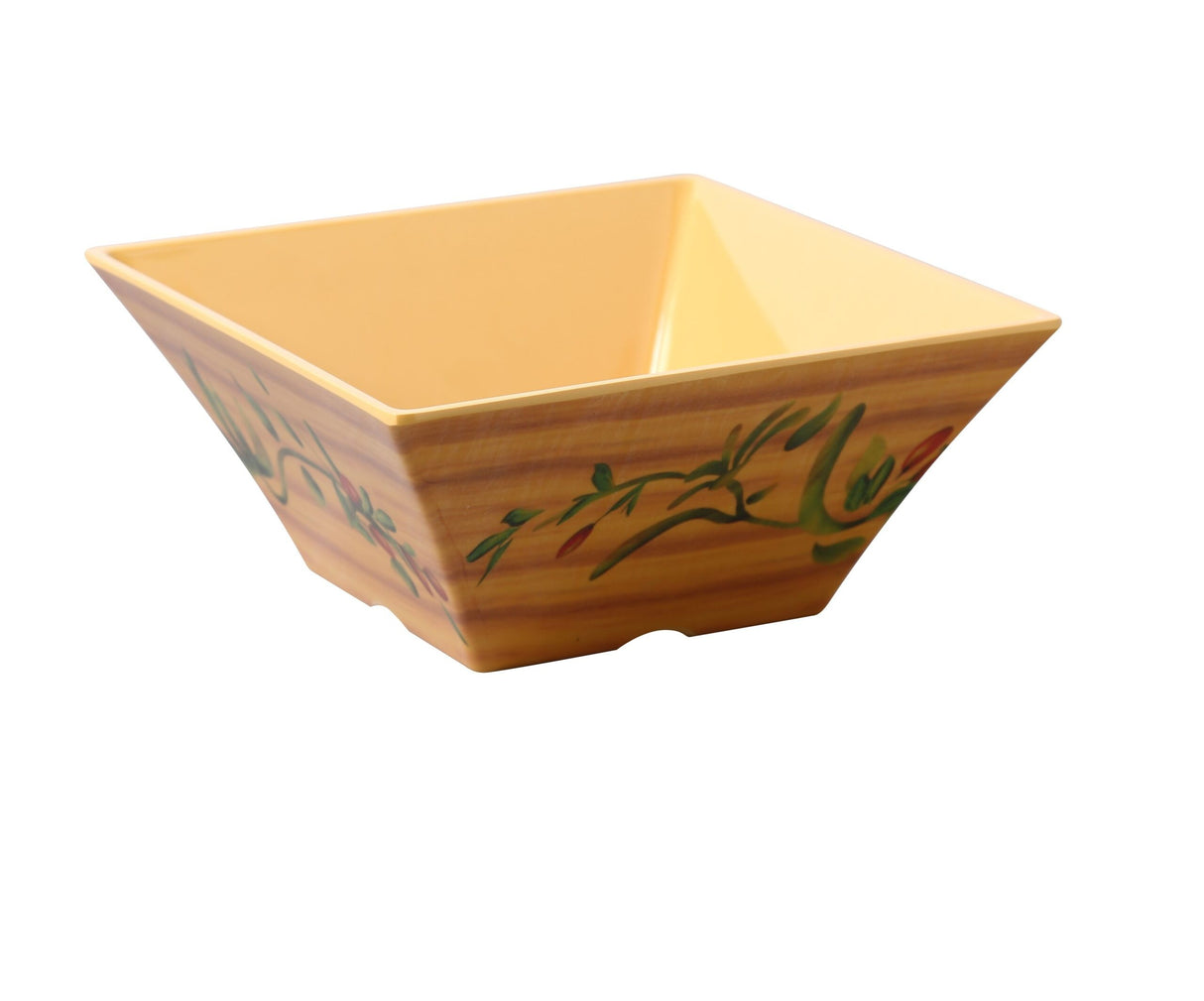 Yanco Olive 6" X 3"H Square Bowl  26 Oz 26盎司方形碗 