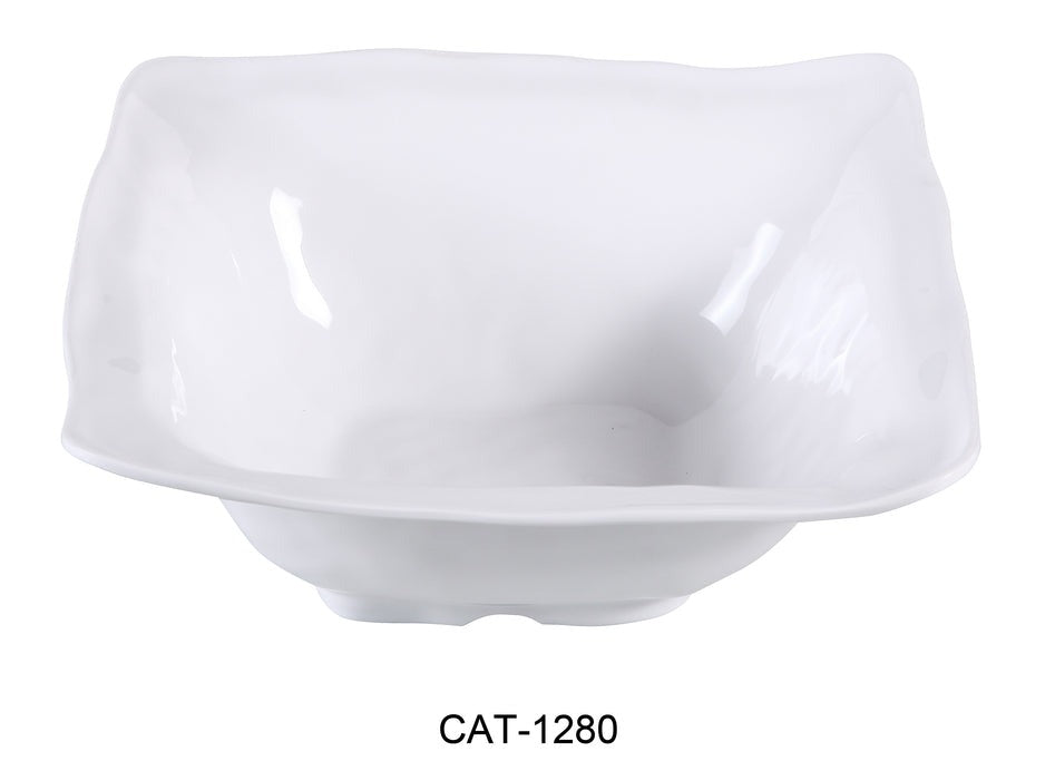 72 Pack Yanco CATERING COLLECTION	13" x 13" x 5" SQUARE BOWL 4.25 QT