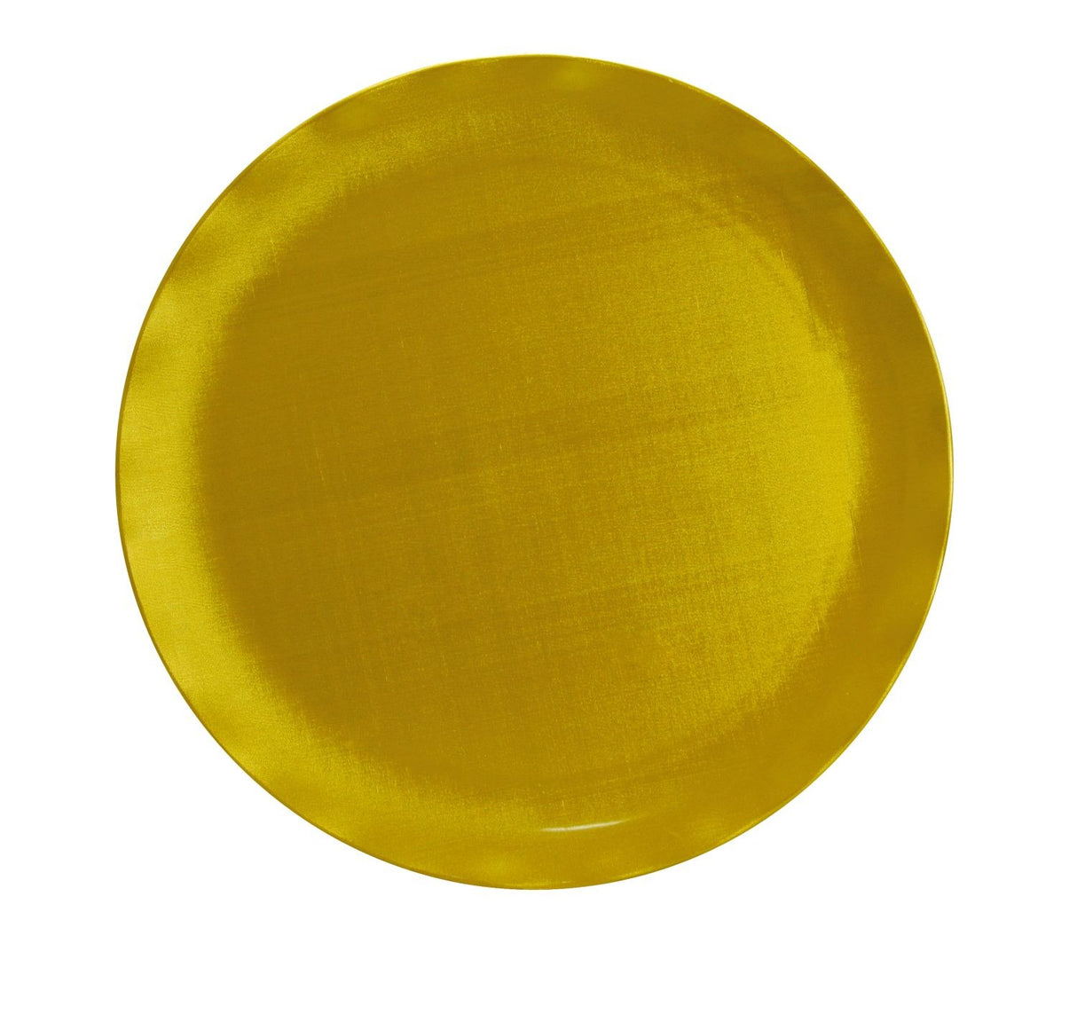 72 Pack Yanco CATERING COLLECTION	18" ROUND PLATE - GOLD
