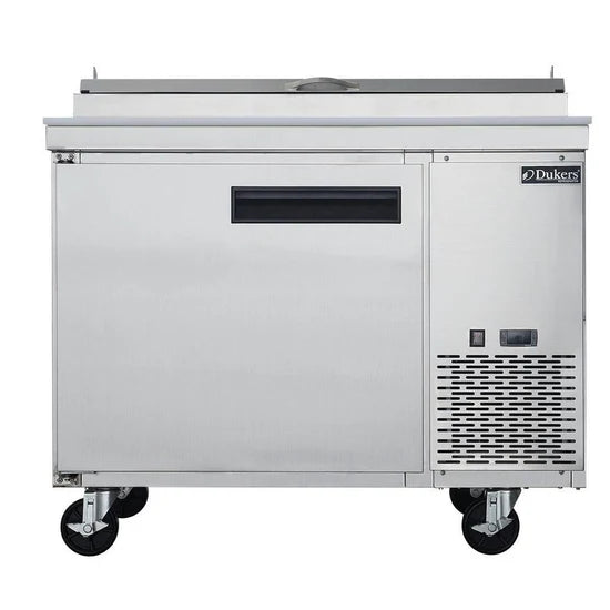 Dukers  DPP44-6-S1 Commercial Single Door Pizza Prep Table Refrigerator (Free Shipping) (Add to cart for discount)