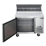 Dukers  DPP44-6-S1 Commercial Single Door Pizza Prep Table Refrigerator (Free Shipping) (Add to cart for discount)