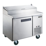 Dukers  DPP44-6-S1 Commercial Single Door Pizza Prep Table Refrigerator (Free Shipping) (Add to cart for discount)