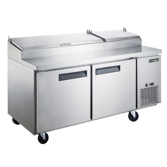 Dukers  DPP70-9-S2 Commercial 2-Door Pizza Prep Table Refrigerator (Free Shipping) (Add to cart for discount)