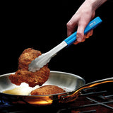 Winco Prime Utility Tongs: Stainless Steel with Silicone Handles
不锈钢餐夹（硅胶柄）
