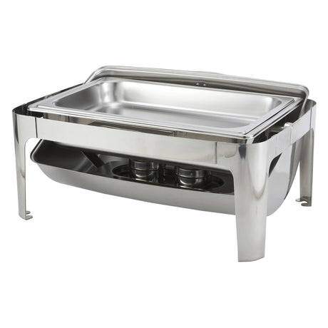 Madison Collection 8 Quart Full-Size Roll-Top Chafer, Heavyweight