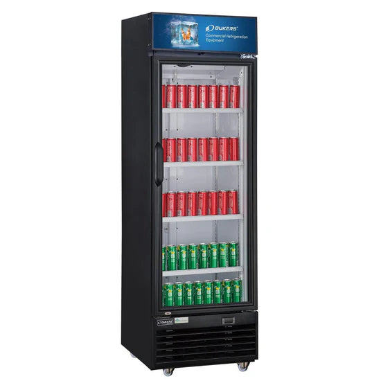 Dukers  LG-430 Commercial Single Swing Door Glass Merchandiser Refrigerator (Free Shipping) (Add to cart for discount)