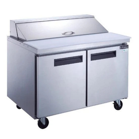 Dukers  DSP60-16-S2 2-Door Commercial Food Prep Table Refrigerator in Stainless Steel (Free Shipping) (Add to cart for discount)