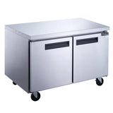 Dukers DUC36R 2-Door Undercounter Refrigerator in Stainless Steel (Free Shipping) (Add to cart for discount)