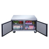 Dukers DUC36R 2-Door Undercounter Refrigerator in Stainless Steel (Free Shipping) (Add to cart for discount)