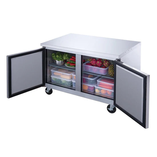 Dukers DUC36R 2-Door Undercounter Refrigerator in Stainless Steel (Free Shipping) (Add to cart for discount)