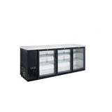 Dukers  DBB72-H3 3 Door Bar and Beverage Cooler (Hinge Doors) (Free Shipping) (Add to cart for discount)
