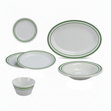 Yanco Pine Tree 7 1/4" Round Dinner Plate