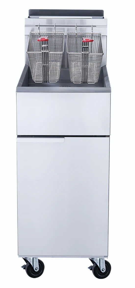 Cooks Forge CFDF4-NG Natural Gas Fryer with 4 Tube Burners
Cooks Forge CFDF4-NG 四管油炉