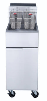 Cooks Forge CFDF4-NG Natural Gas Fryer with 4 Tube Burners
Cooks Forge CFDF4-NG 四管油炉