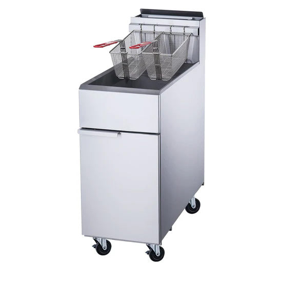 Cooks Forge CFDF4-NG Natural Gas Fryer with 4 Tube Burners
Cooks Forge CFDF4-NG 四管油炉