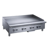 Cooks Forge CFGM48 48 in. W Griddle with 4 Burners Cooks Forge CFGM48 48英寸四眼烧烤炉