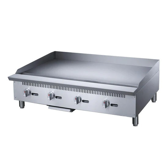 Cooks Forge CFGM48 48 in. W Griddle with 4 Burners Cooks Forge CFGM48 48英寸四眼烧烤炉