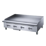 Cooks Forge CFGM48 48 in. W Griddle with 4 Burners Cooks Forge CFGM48 48英寸四眼烧烤炉